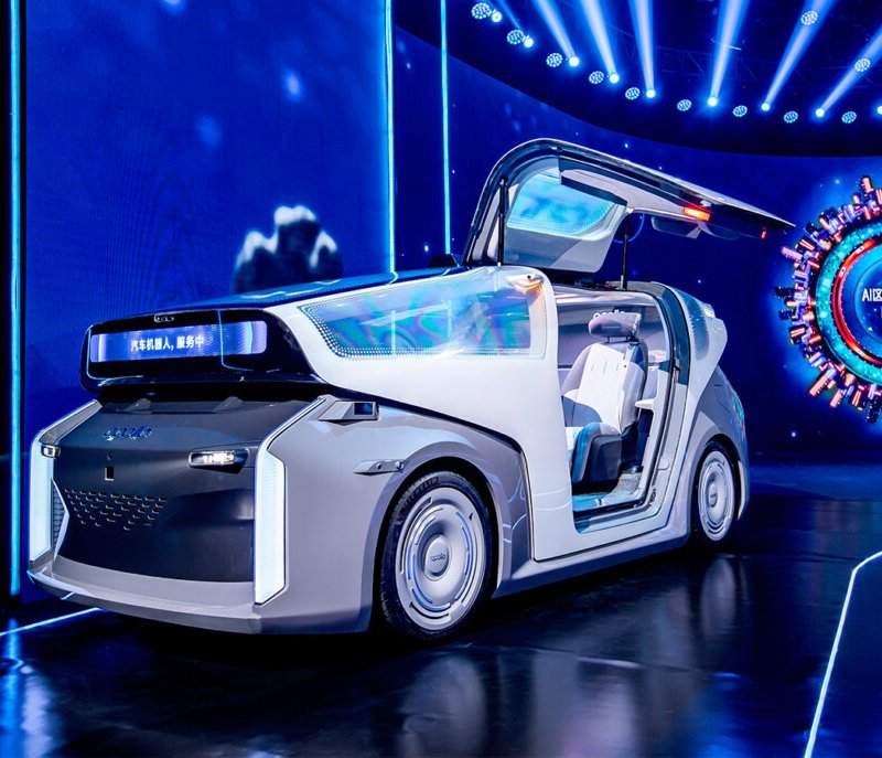 Baidu reveals Self Driving Concept Car