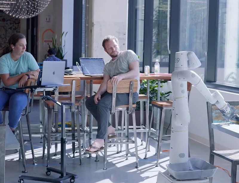 Alphabet is putting its prototype robots to work cleaning up around Google’s offices