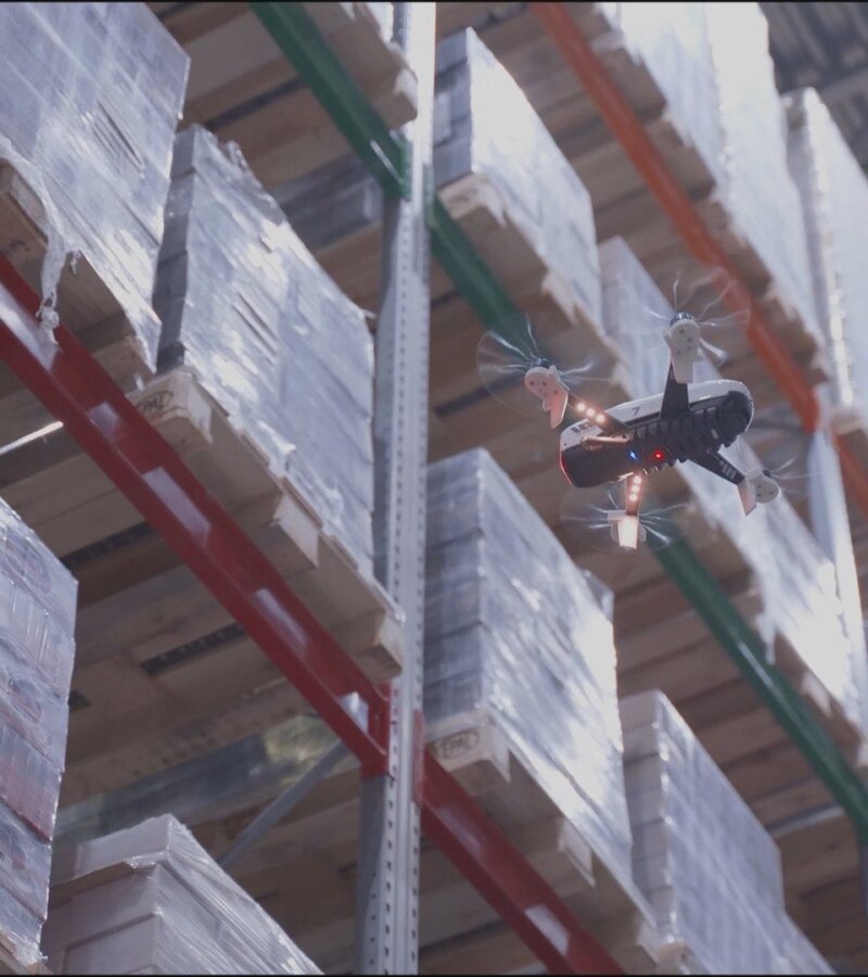 UVL Robotics counted 50K pallets of drones in the warehouse of the global 3PL!